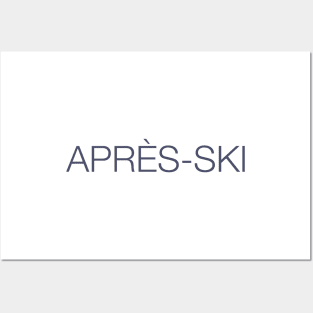 après-ski Posters and Art